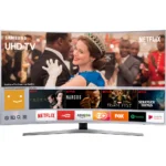 TELA DISPLAY Smart TV LED Curva 55" Samsung 55MU6500 - Imagem 2
